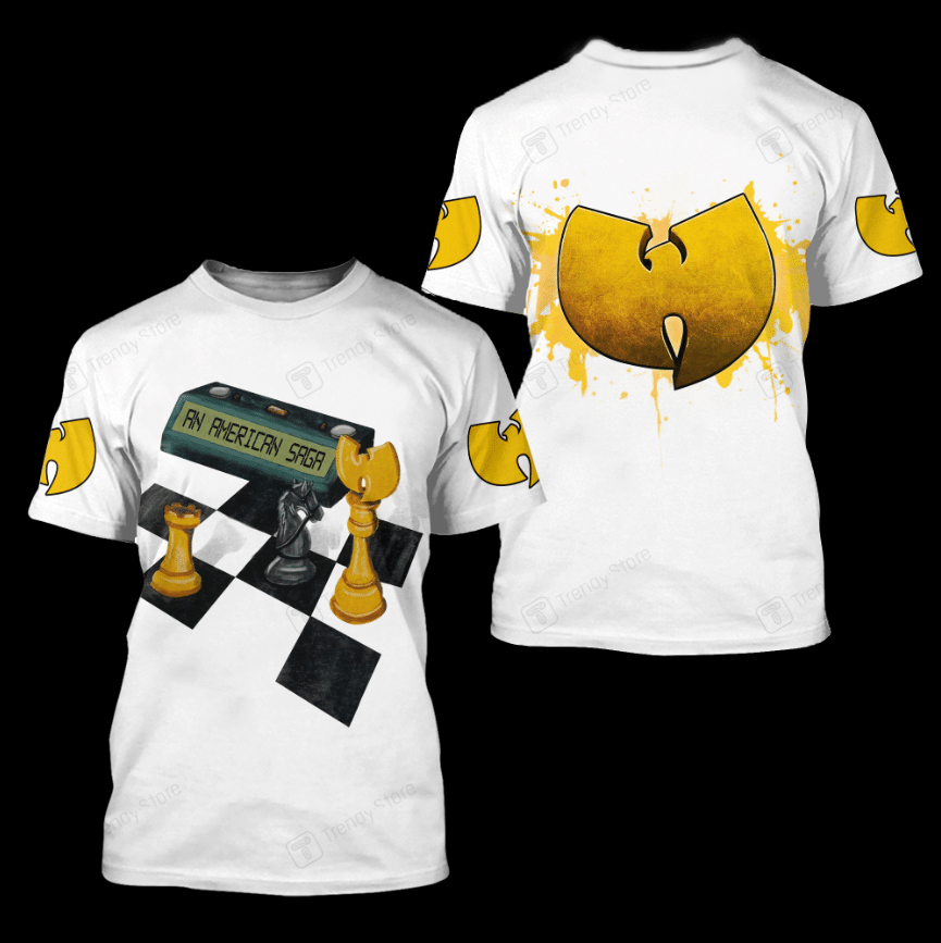 Wu Tang WTC Band 3D ALL OVER PRINTED SHIRT V1 Wu Tang Band Unisex T-Shirt 3D
