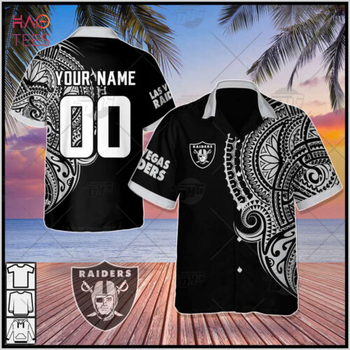 Personalize NFL Kansas City Chiefs Polynesian Tattoo Design Hawaiian Shirt