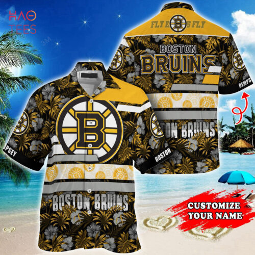 Boston Bruins NHL-Super Hawaiian Shirt Summer