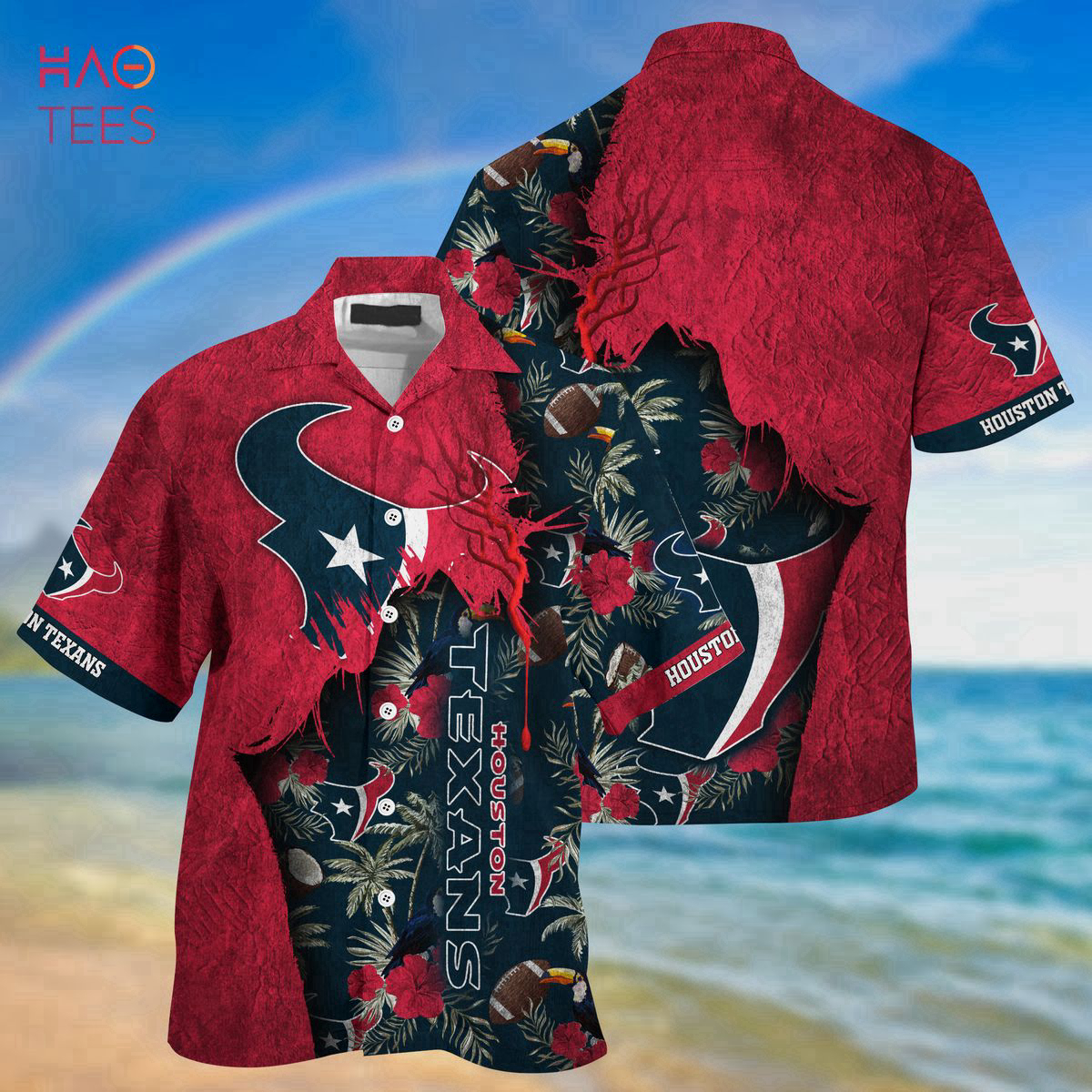 NEW Chicago Bears NFL God Hawaiian Shirt