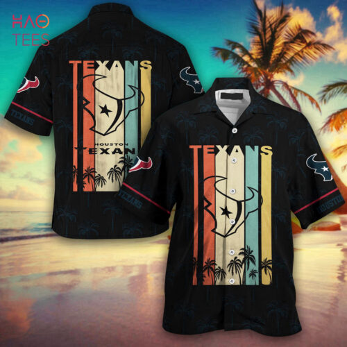 Houston Texans NFL Hawaiian Shirt, Retro Vintage Summer 2023 Trending
