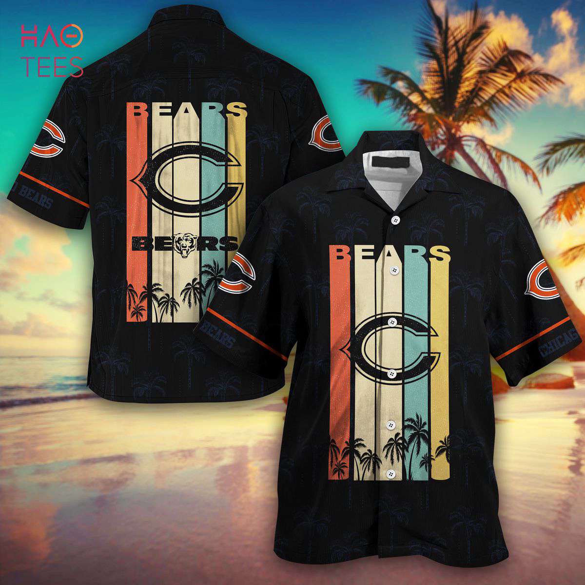 Chicago Bears NFL Hawaiian Shirt, New Gift For Summer Unisex Fan Made