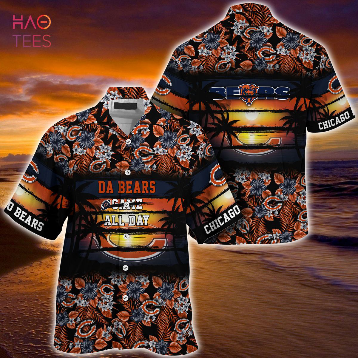 Custom Name Chicago Bears NFL-Super Hawaiian Shirt Summer 2023