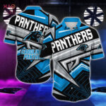 Carolina Panthers NFL Summer Hawaiian Shirt Collection Sports Fans Blue Dark