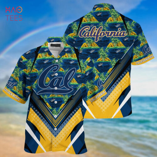 California Golden Bears Summer Island Sea Hawaiian Shirt