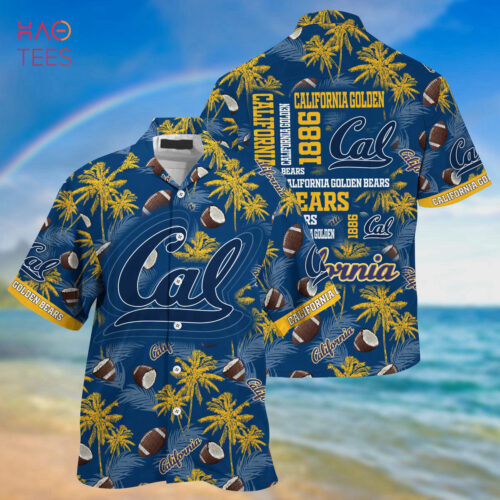 Coconut Tropical California Golden Bears Hawaiian Shirt Summer Holiday 2023