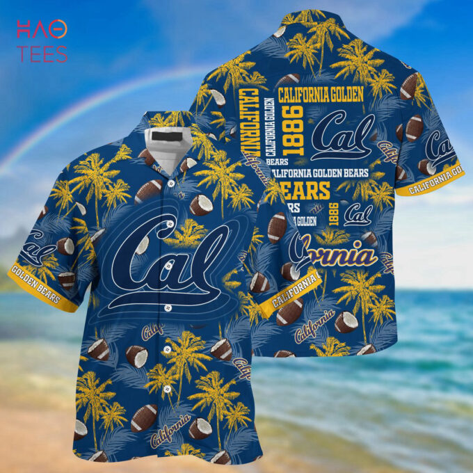 Coconut Tropical California Golden Bears Hawaiian Shirt Summer Holiday 2023