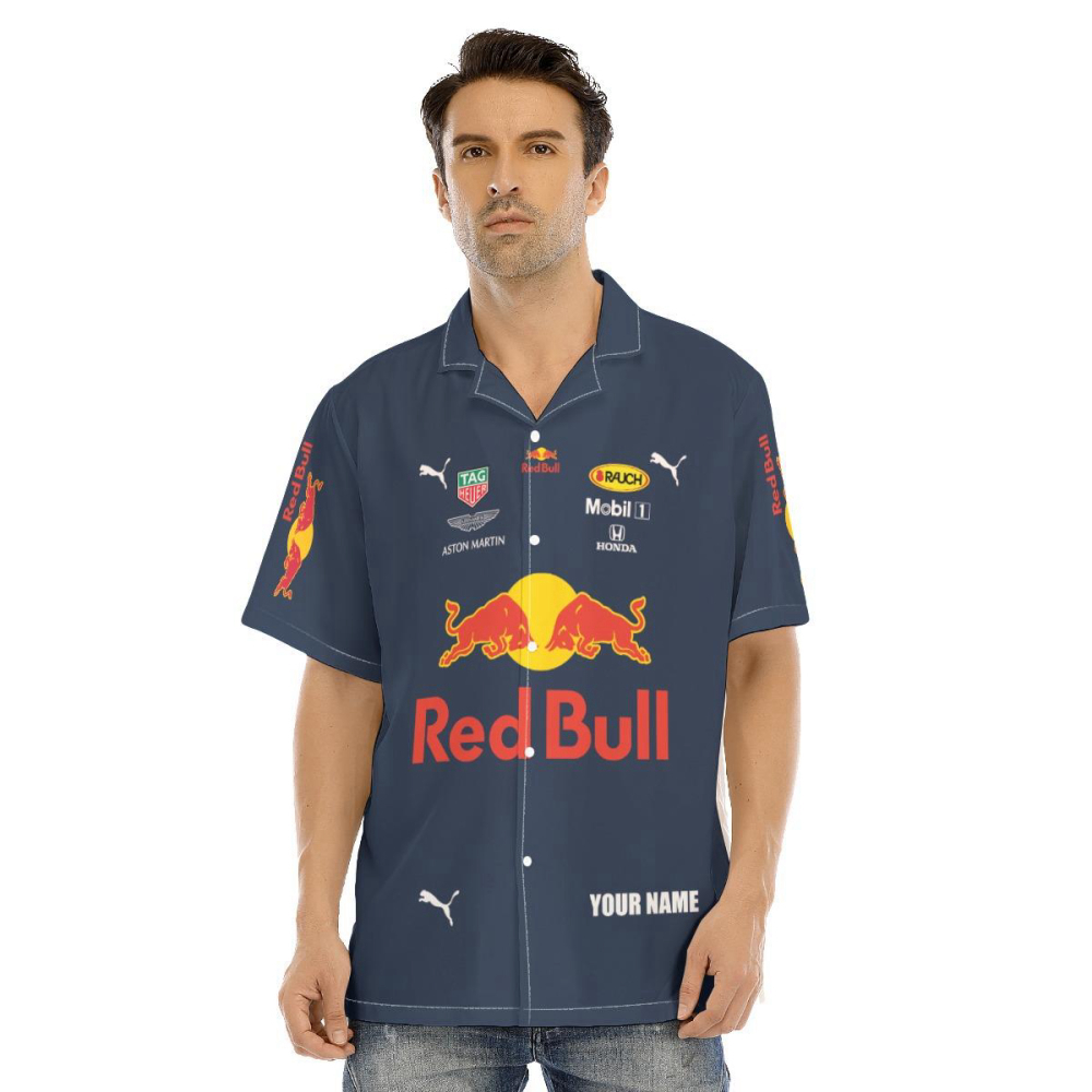 Red Bull Racing Mobil1 Aston Martin – Red Bull Hawaiian Shirt