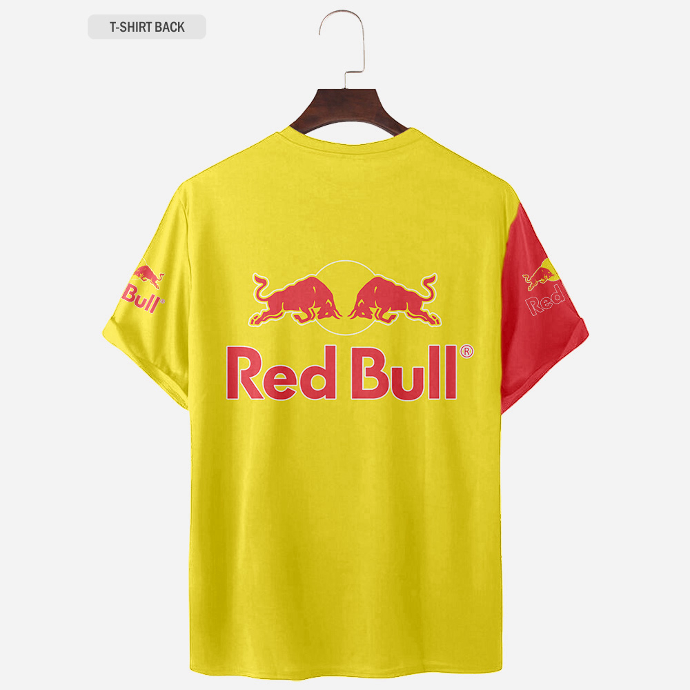 Skull Red Yellow Red Bull Full Printing Hawaiian Shirt