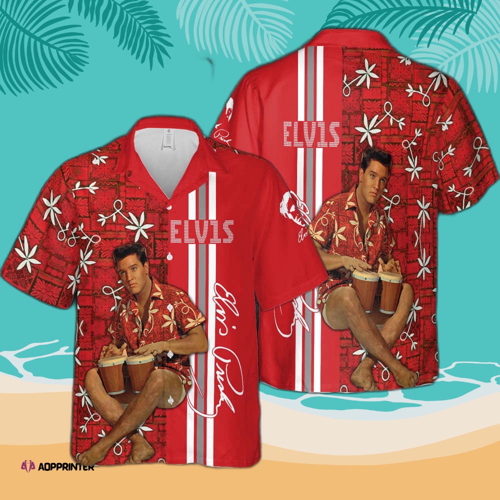 3d Elvis Presley The King Elvis Presley Trending Hawaiian Shirt