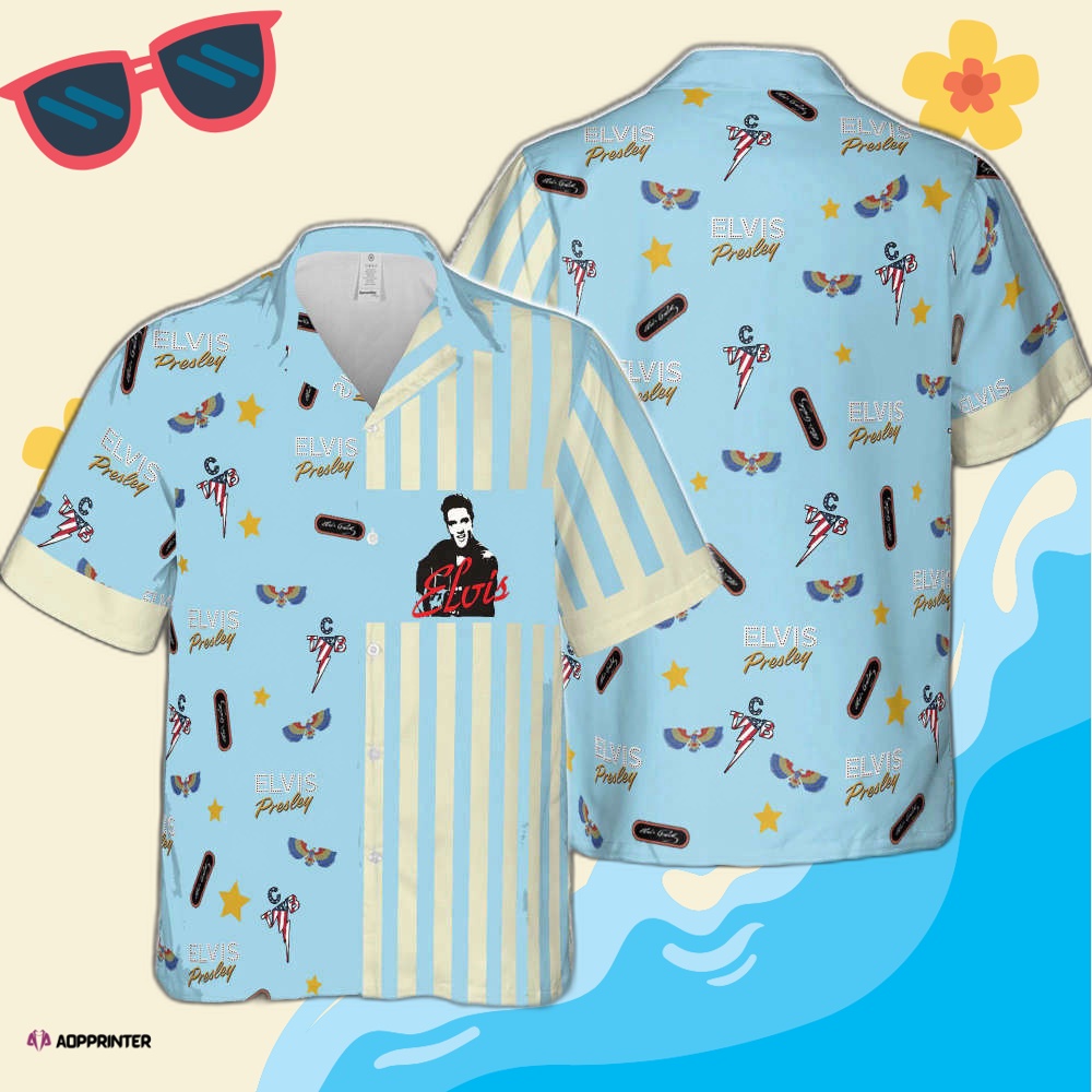 80s Style The King Elvis Presley Trending Hawaiian Shirt