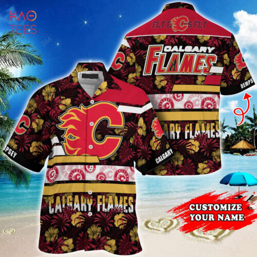 Calgary Flames NHL-Super Hawaiian Shirt Hot Summer Holiday Gift