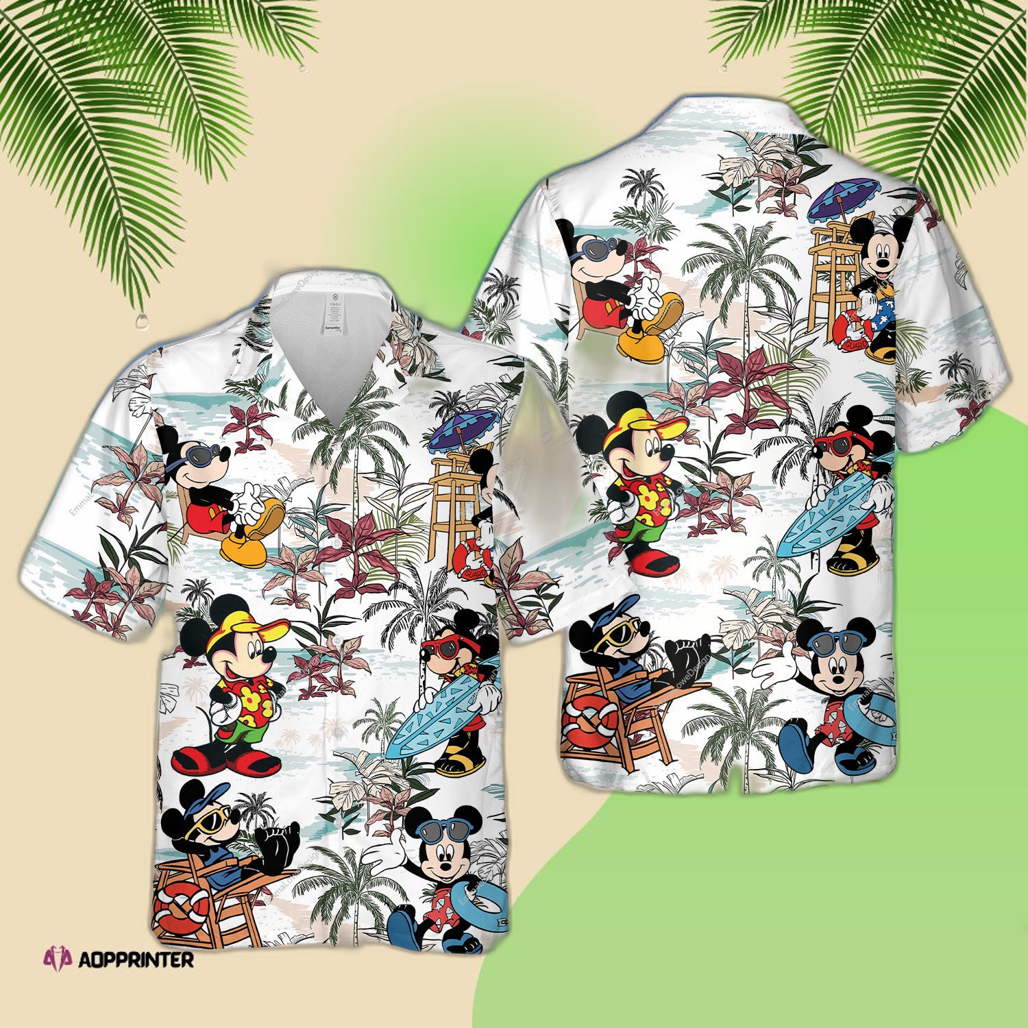 Custom Mickey Mouse Summer Hawaiian Shirt Summer 2023