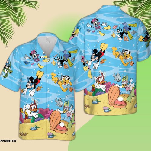 Disney World Mickey And Family Vacation Holiday Hawaiian Shirt Sea Beach Lover