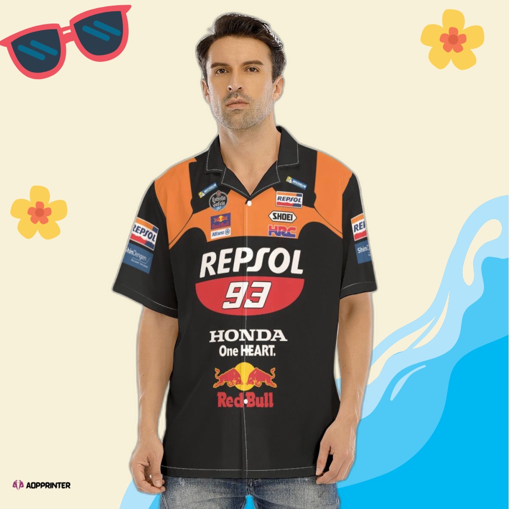 Marc Juez Repsol Honda Racing Red Bull – Red Bull Hawaiian Shirt