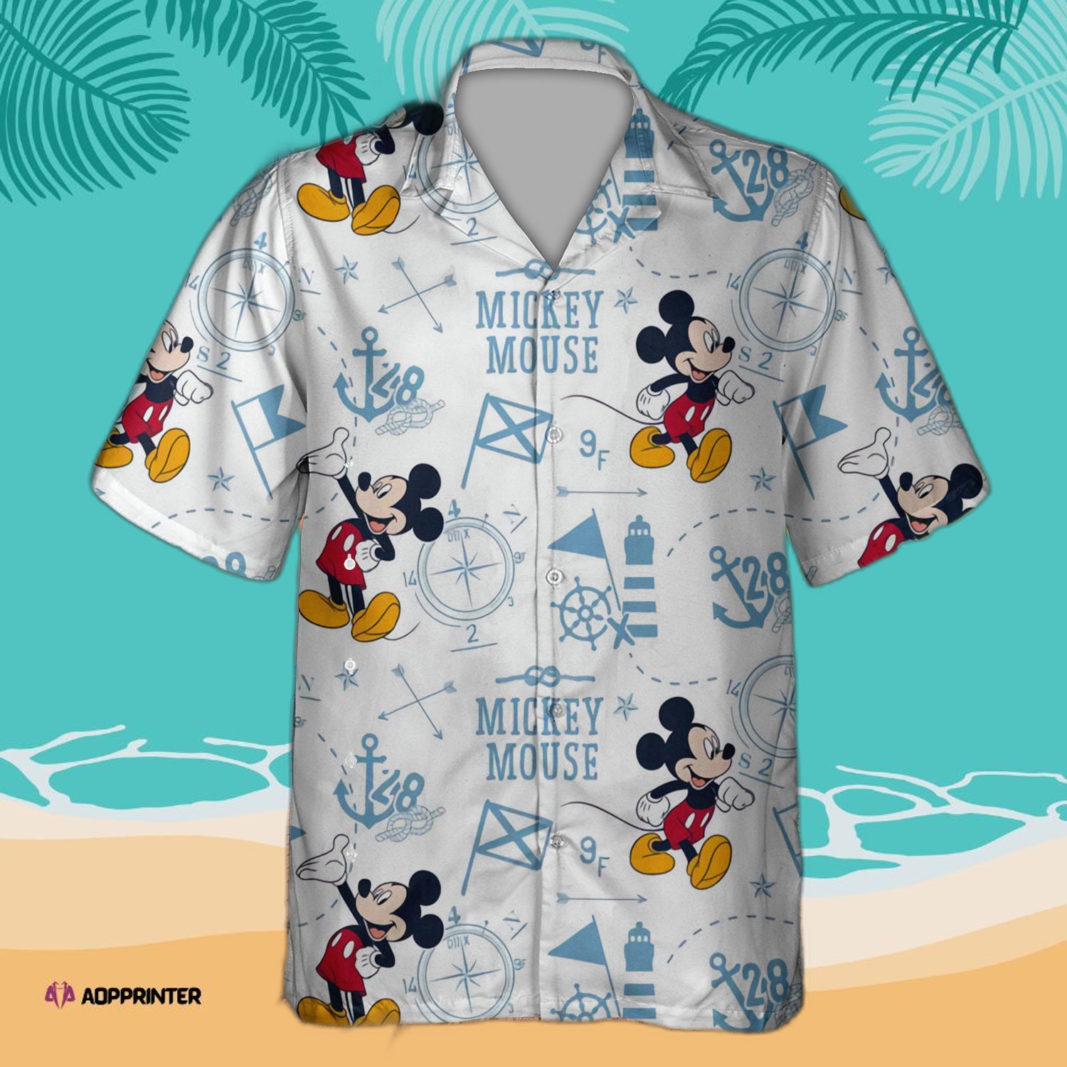 Mickey Pattern 3D All Print Hawaiian Shirt For Men Women New 2023 Hot
