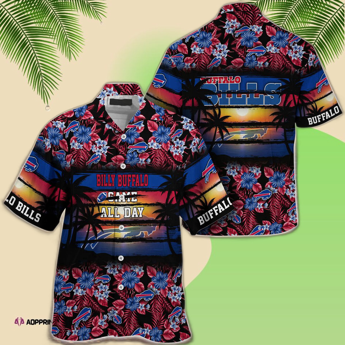 New Buffalo Bills NFL Summer Hawaiian Shirt