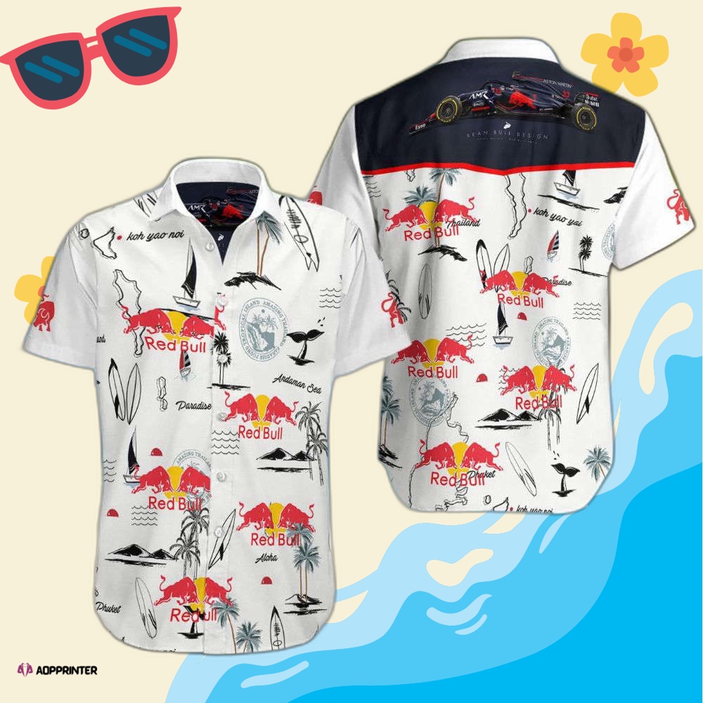 Red Bull Racing F1 Trending Hawaiian Shirt Summer 2023