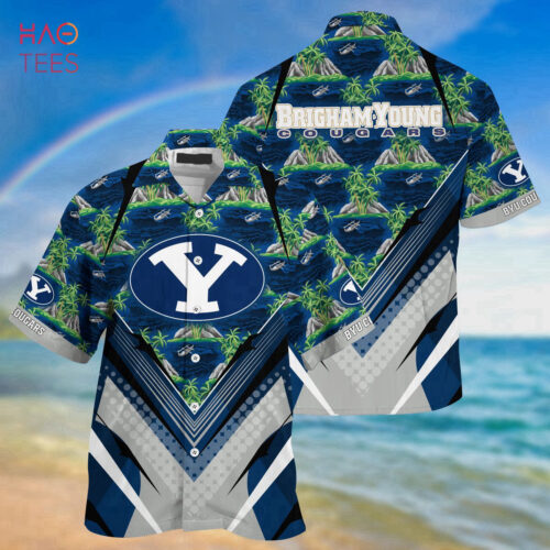 Custom Name BYU Cougars Personalized Hawaiian Shirt Hot Summer Gift