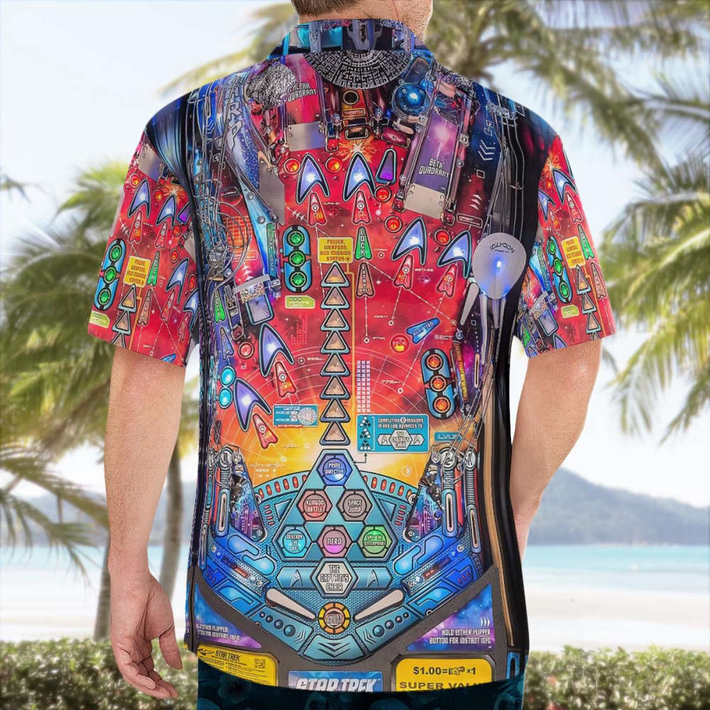 Star Trek Pinball 107 Hawaiian Shirt Shorts Summer 2023 Hot