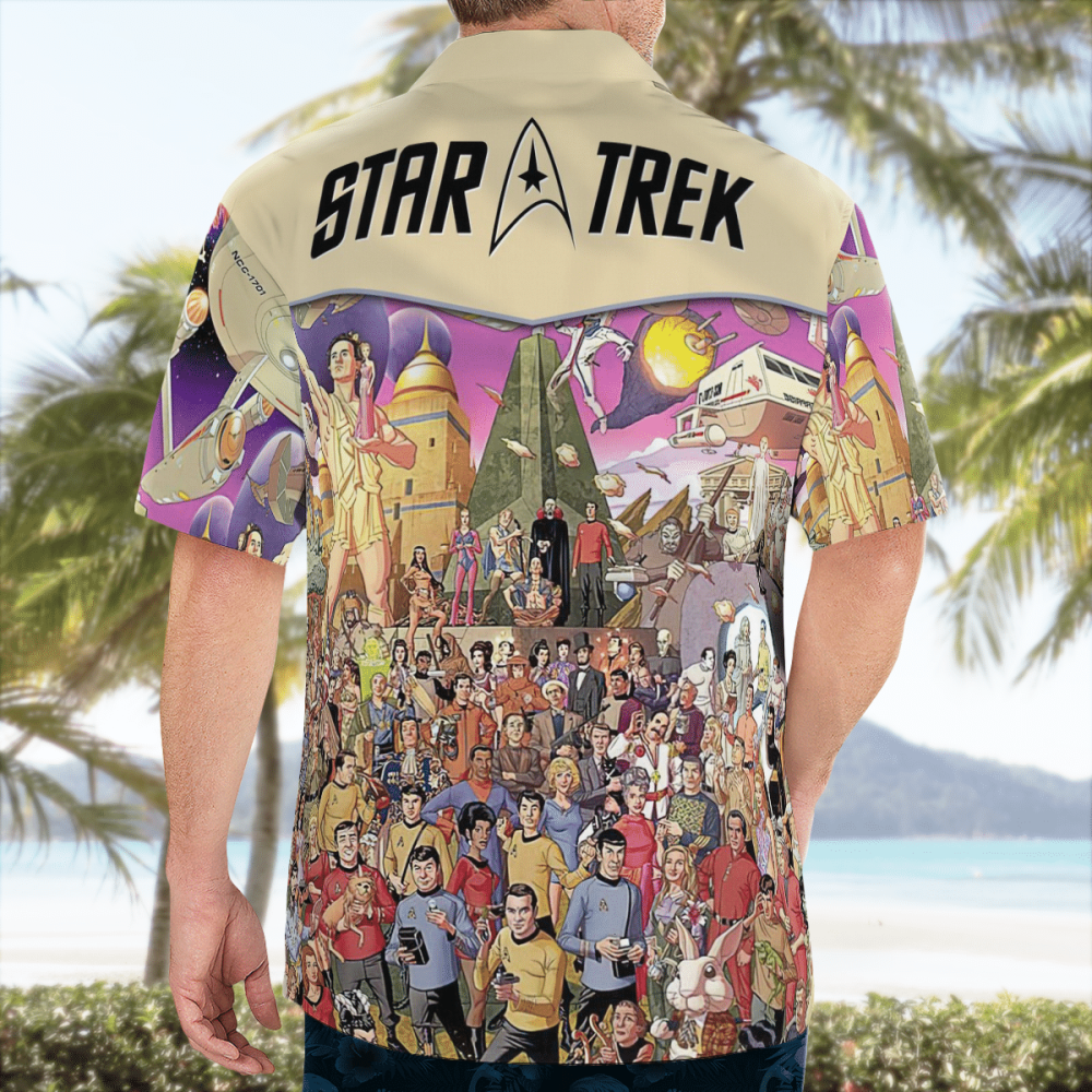 Star Trek The Original Series 50th Anniversary Comics Hawaii Shirt Summer 2023 Hot