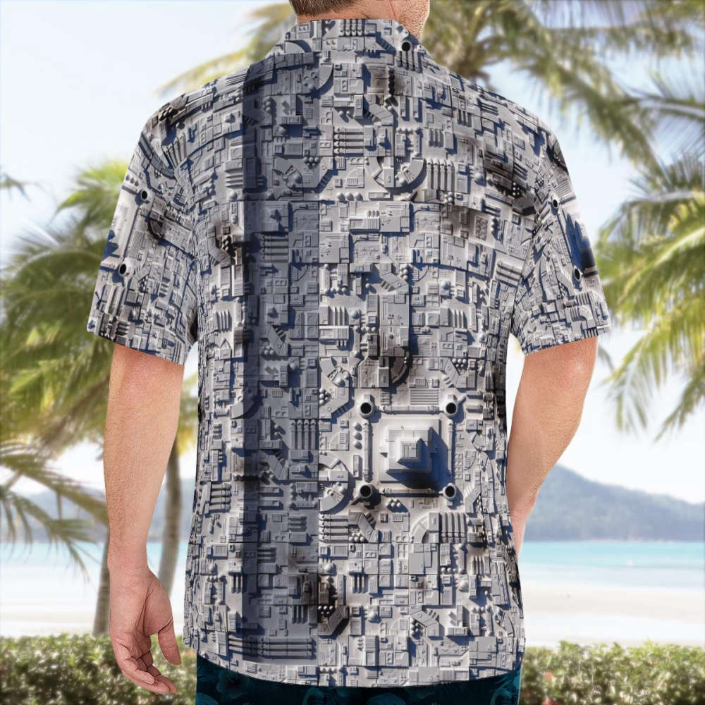 Starwars Surface Of Death Star Hawaiian Shirt Summer 2023 Hot
