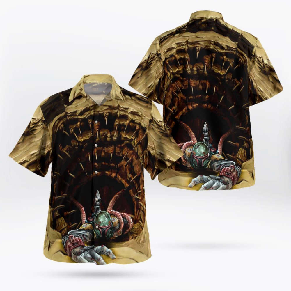 Star Wars Boba Fett Sarlacc Hawaiian Shirt Summer 2023 Hot