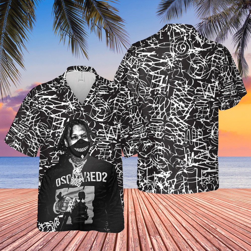 Unique Lil Durk Artwork Hawaiian Shirt