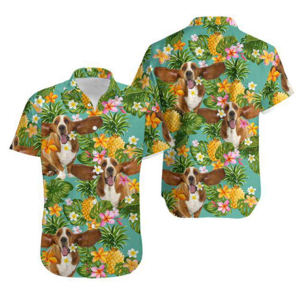 Bear Tropical Hawaiian Shirt
