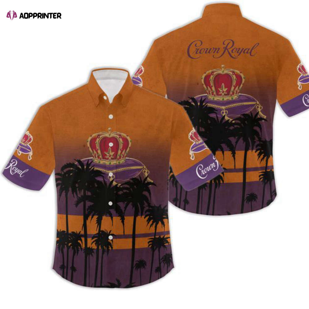 2022 3D Vibes Crown Royal Hawaii Shirt