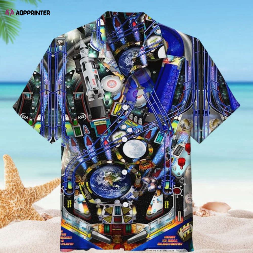 3D Apollo 13 Pinball Universal Hawaiian shirt