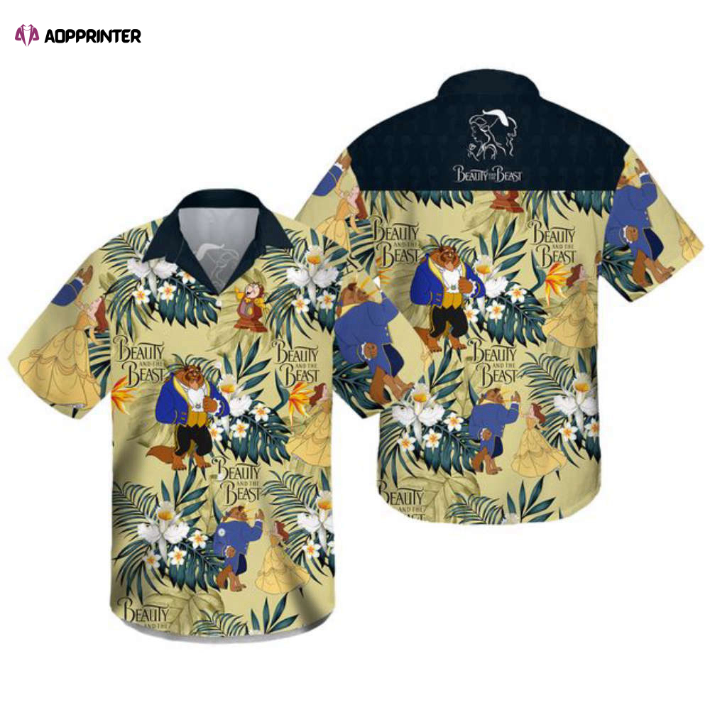 Beauty and the beast hawaii shirt