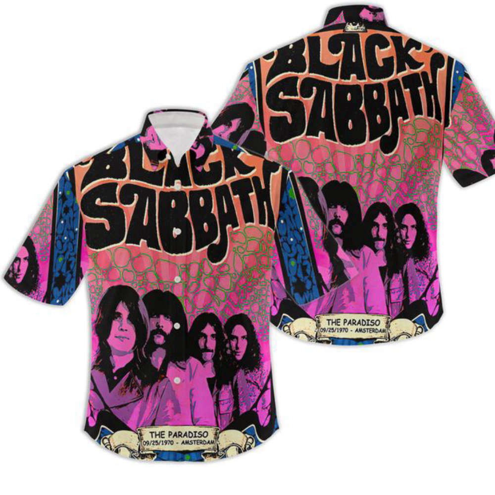 Black Sabbath Beach Hawaiian Shirt Summer Trending