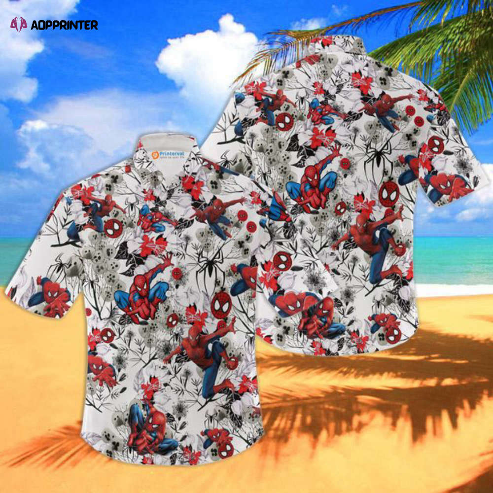 Custom Spiderman Hawaiian Shirt Summer Trending Gift 2023,