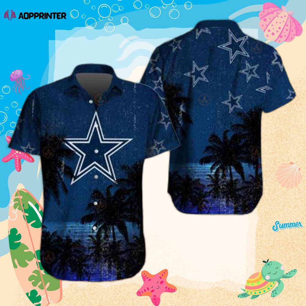 Dallas Hawaiian Shirt Dallas Cowboys Casual Aloha Shirt