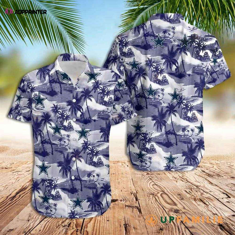Dallas Hawaiian Shirt Nfl Dallas Cowboys Coconut Tree Best Hawaiian Shirts