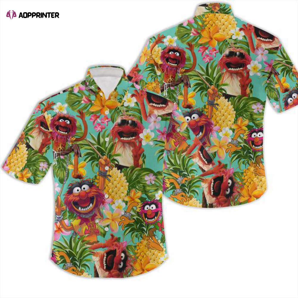 Disney Inspired Men’s Button Down Hawaiian Shirt