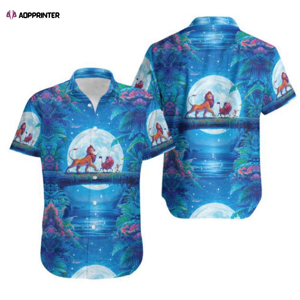 Disney Lion King Beach Hawaiian Shirt