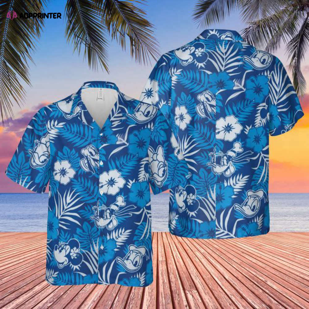 Disney Mickey And Friends Hawaiian Shirt,  Aloha Hawaiian Beach Shirt