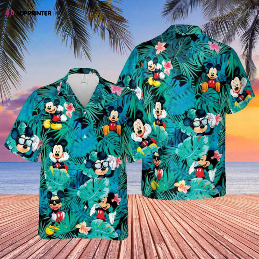 Disney Mickey Mouse Hawaiian Shirt