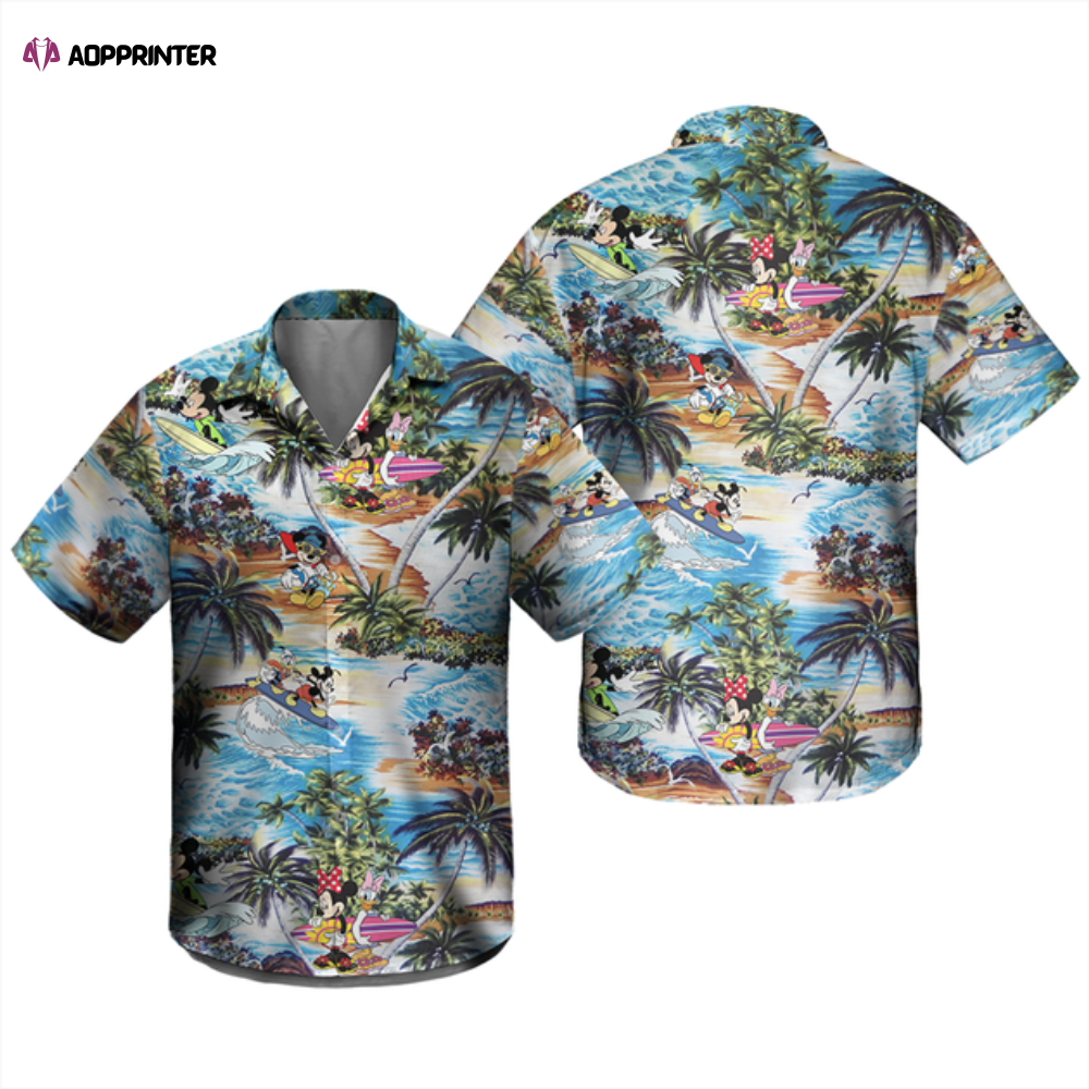 Disney Mickey Mouse Hawaiian Shirt