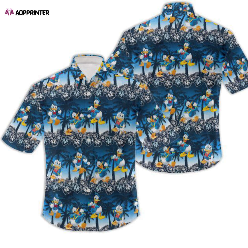 Donald duck hawaiian shirt Summer Holiday Gift, disney hawaiian shirt Summer Holiday Gift