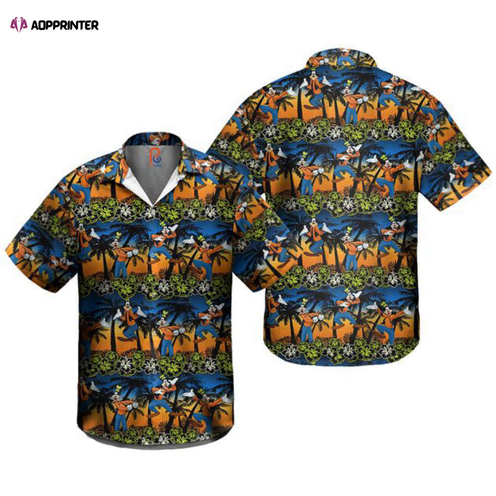 Goofy Hawaii shirt Goofy Aloha shirt Goofy Disney Summer Hawaiian Shirt