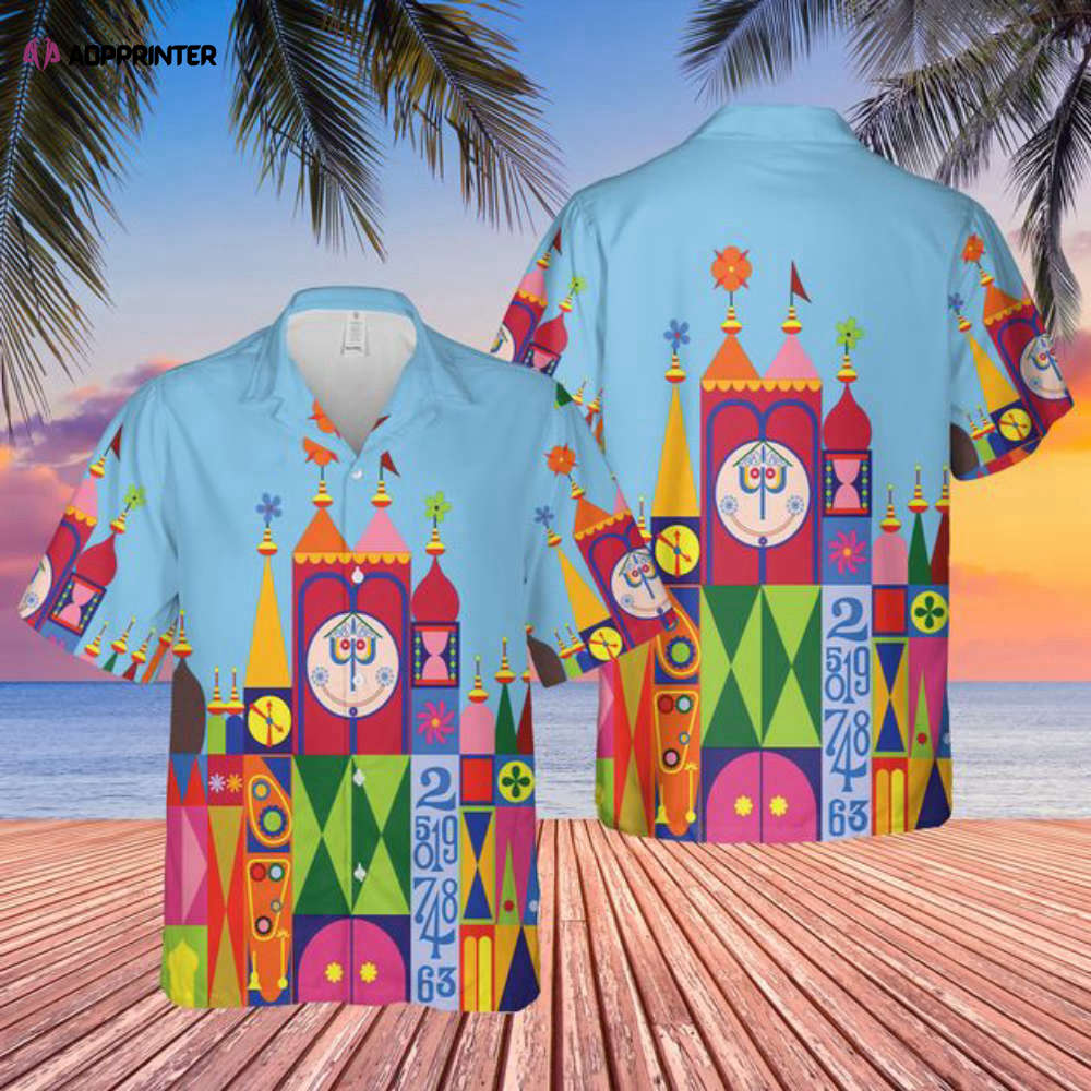 It’s A Small World Disney Parks Inspired Hawaiian Shirt