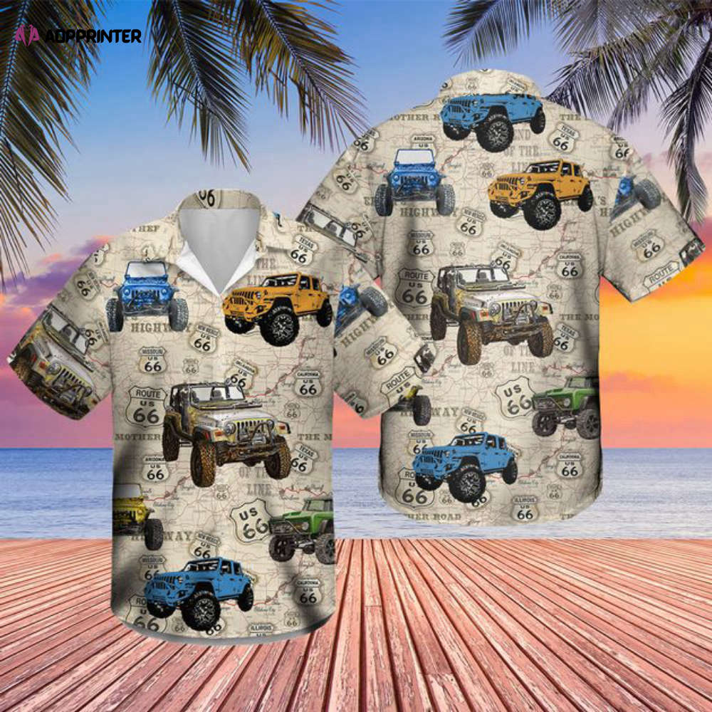 Jeep Car Fashion Hawaiian Shirt Summer Gift Fan Made