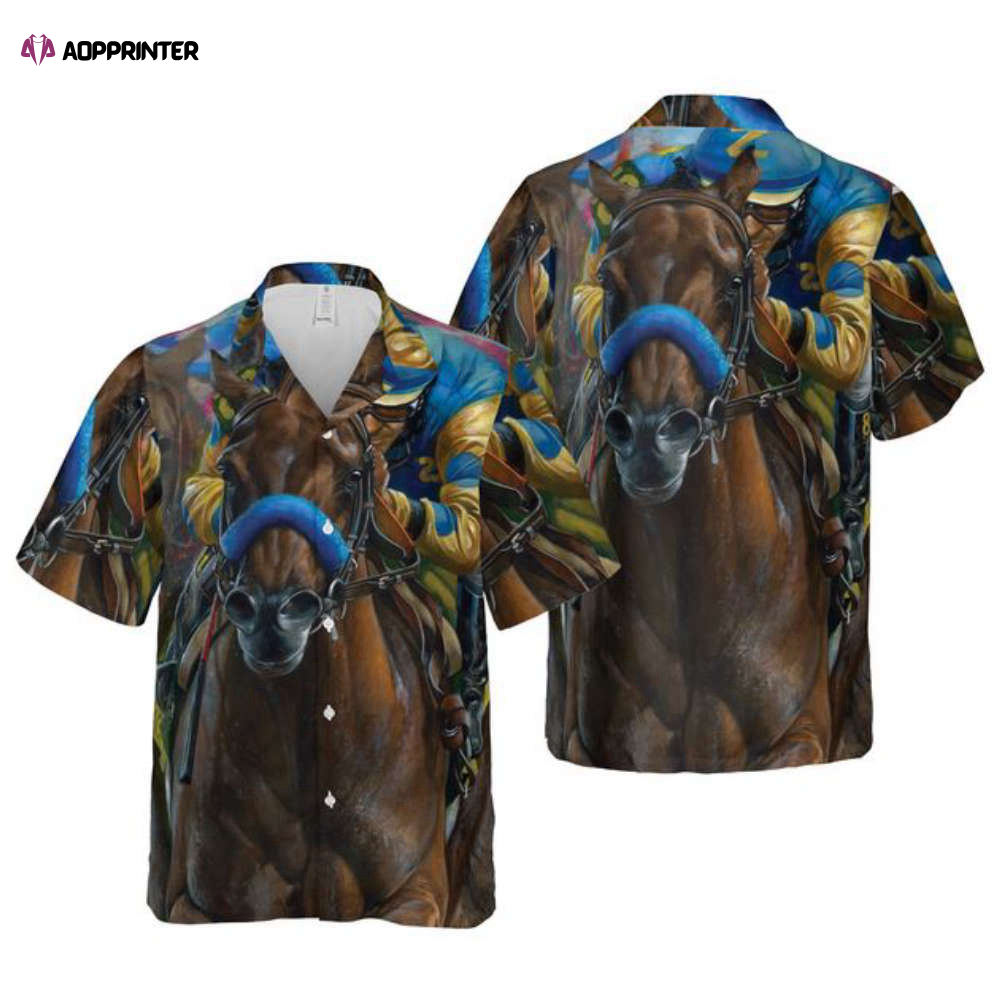 Kentucky Derby Horse Racing 3D Hawaiian Shirt Summer Hot 2023 - Aopprinter