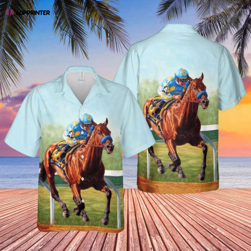 Kentucky Derby Horse Racing 3D Hawaiian Shirt Summer Hot 2023