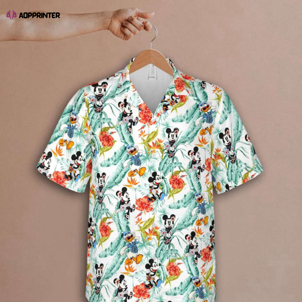 Disney Parks Food Hawaiian Shirts, Mickey Snacks Summer 2022 Unisex Hawaiian Trip Shirts