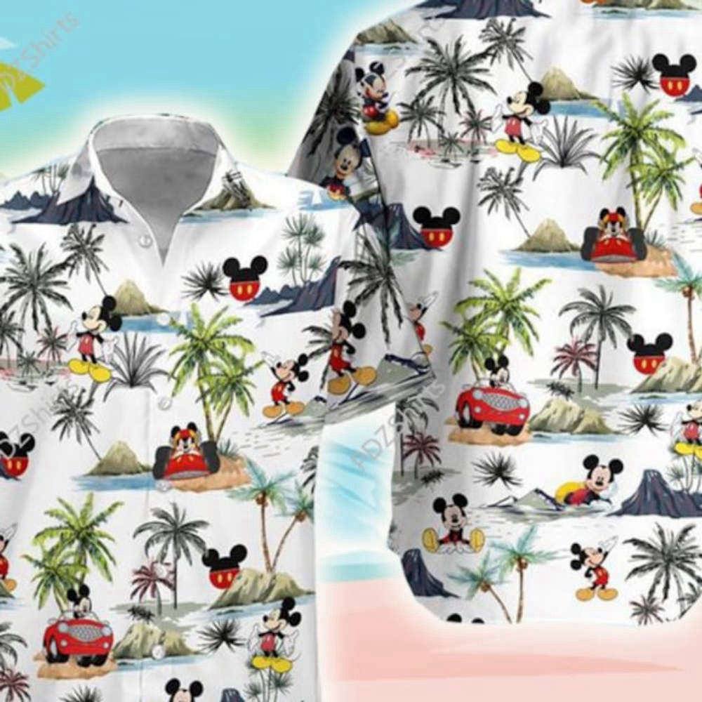 Mickey Mouse Hawaiian Shirt