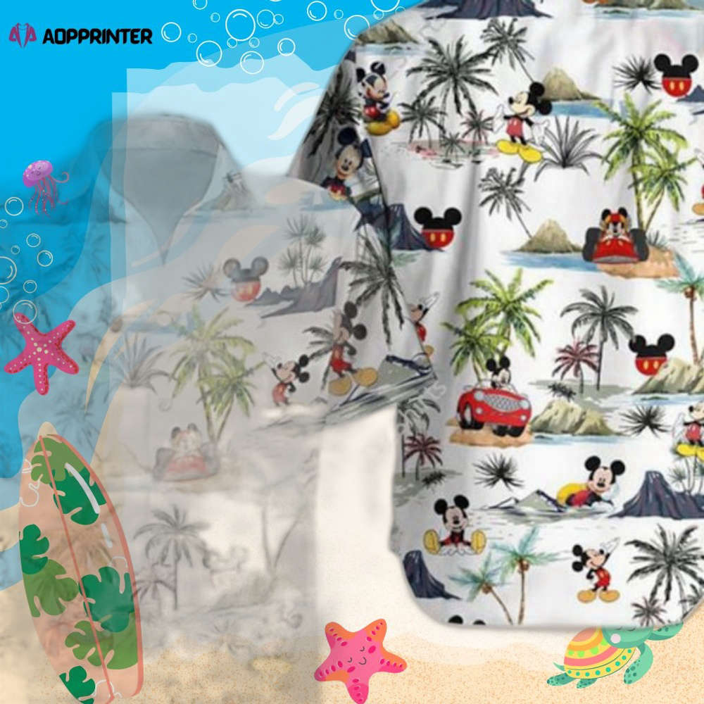 Mickey Mouse Hawaiian Shirt